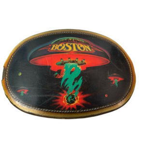 Boston Pacifica MFG 1977 Vintage Belt Buckle Rock Band